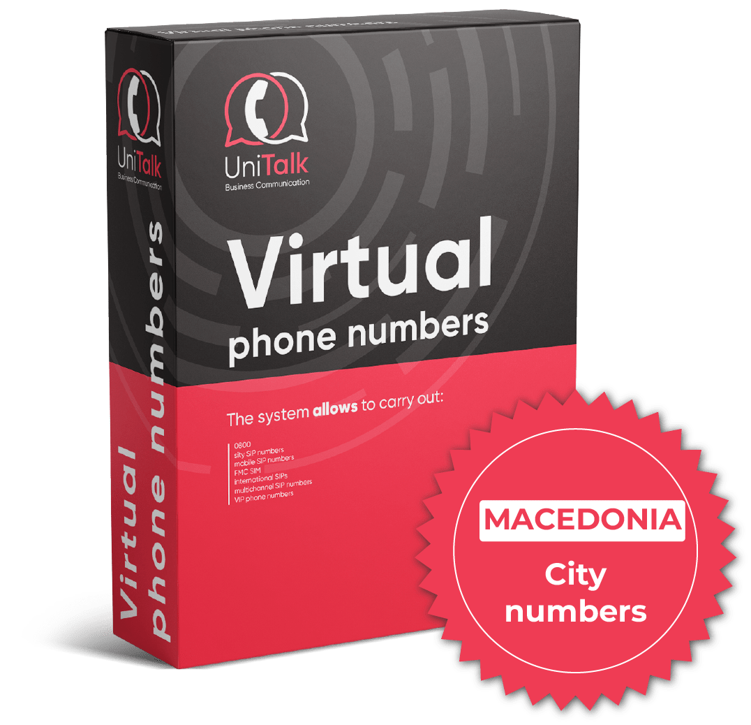 Macedonian landline phone numbers - UniTalk