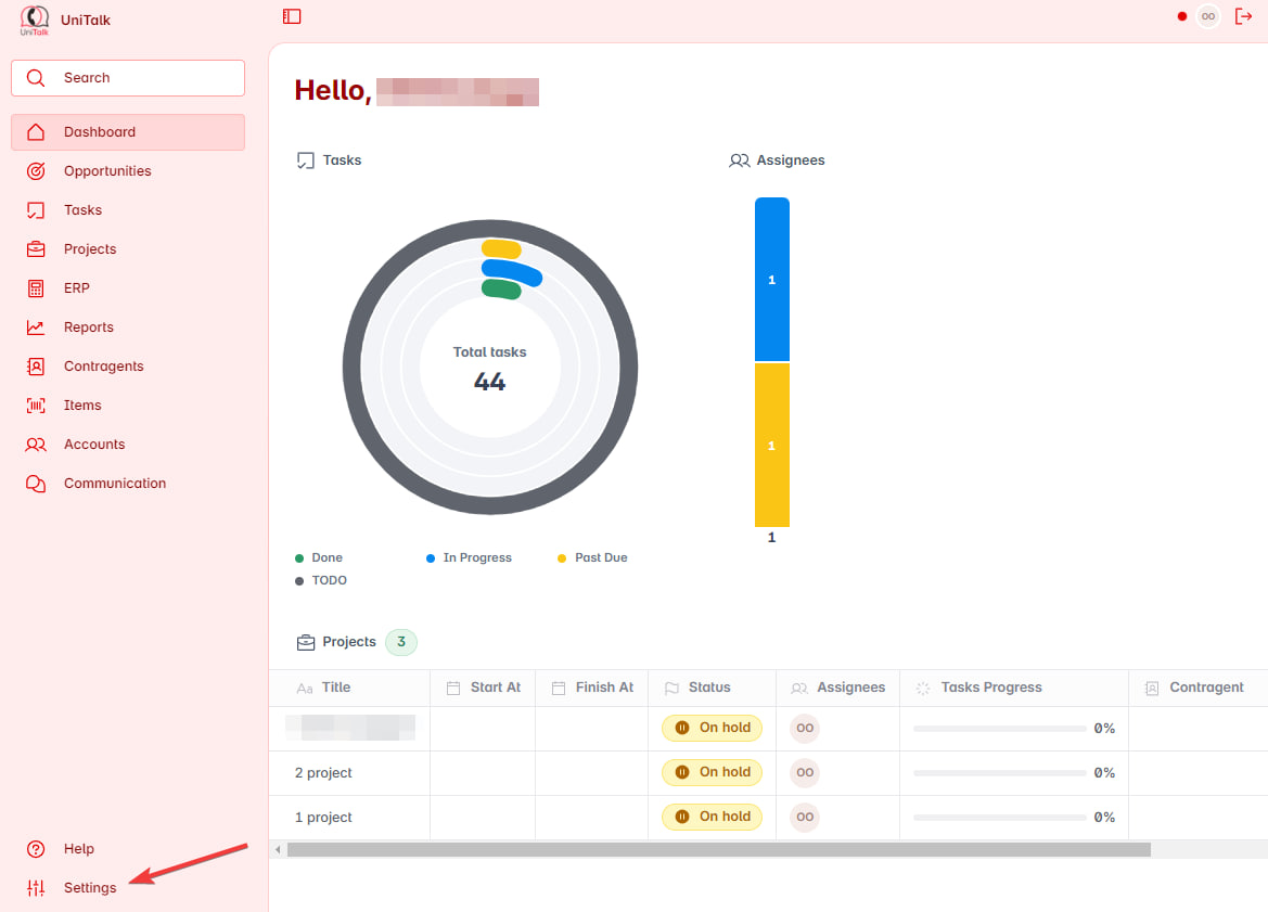 Подключение и настройка интеграции IP-телефонии UniTalk с Keruj CRM ...