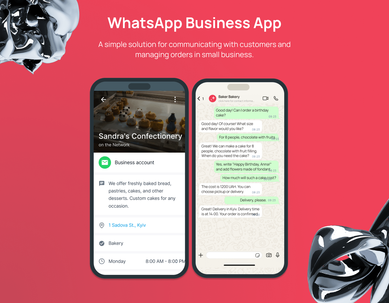 WhatsApp Business App interface — UniTalk blog