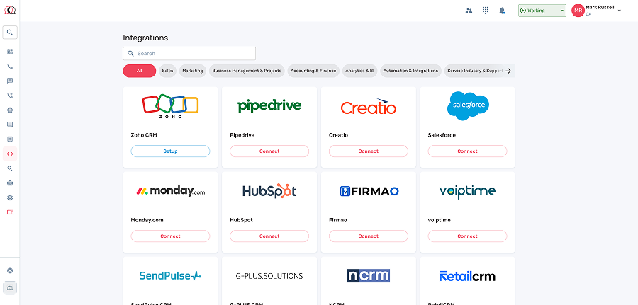 integrations