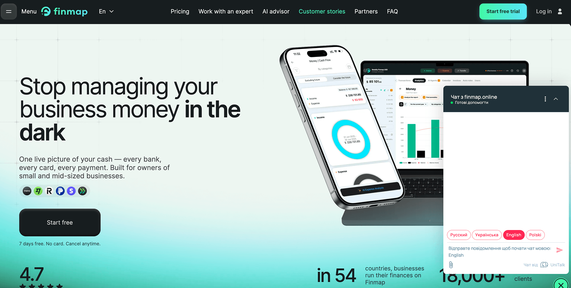 Website chat included in the Omni plan - UniTalk Blog
